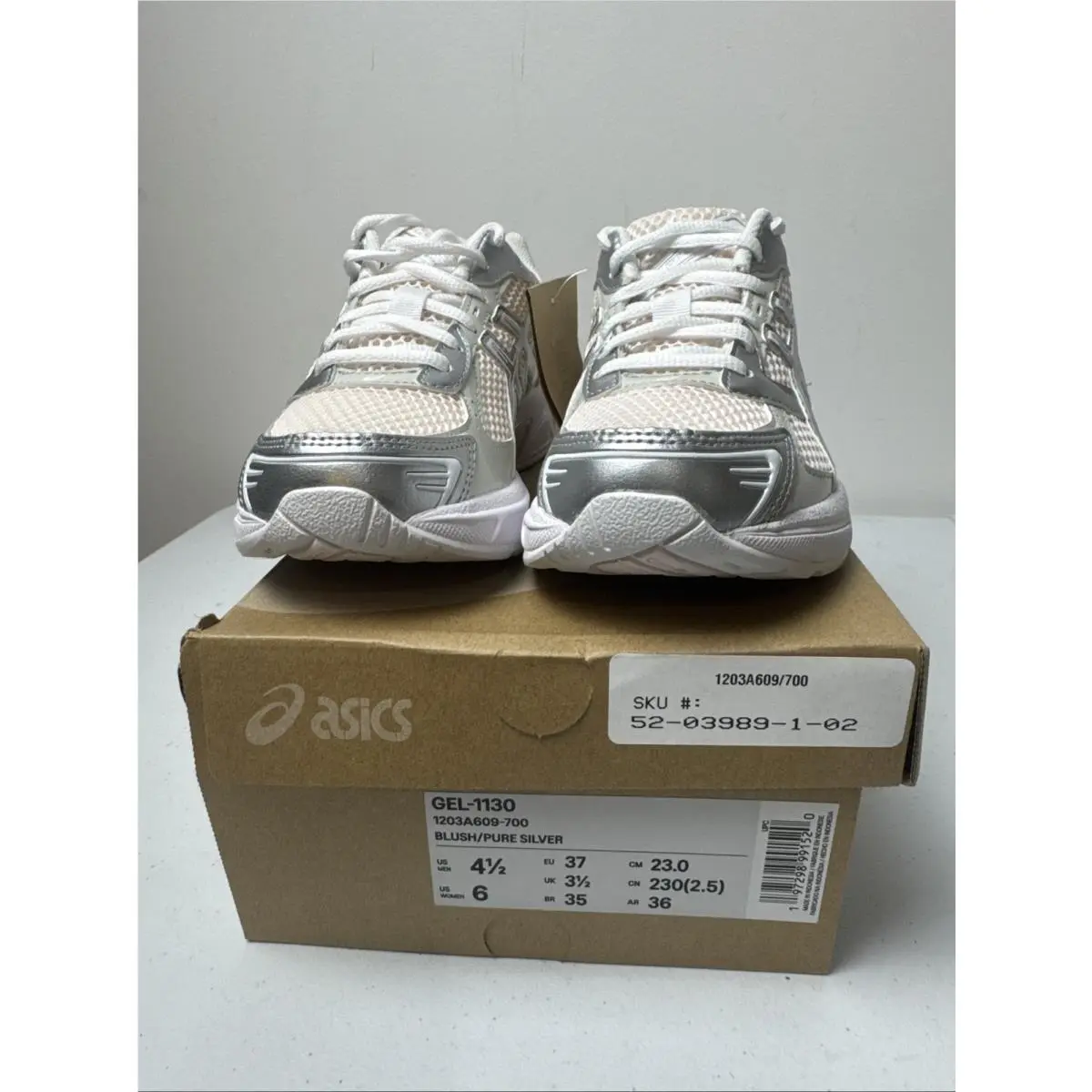 Asics shoes - ASICS GEL-1130 - 1203A609-700 - Blush/Pure Silver (UPC: 0197298991520) 4