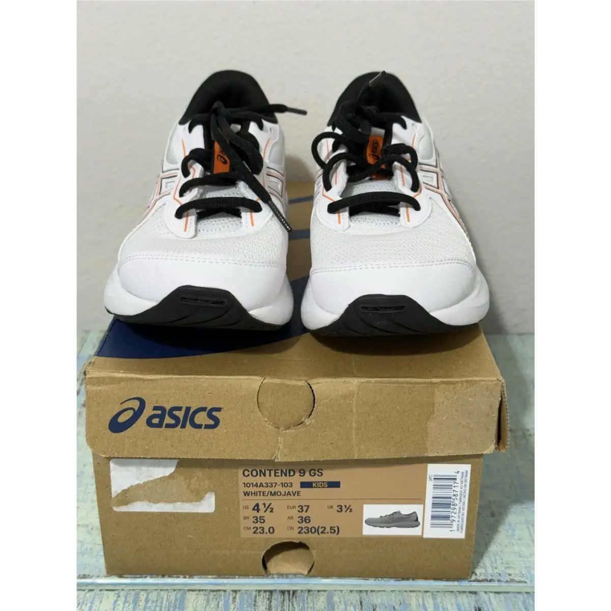 Asics shoes - ASICS Contend 9 GS - Contend - White 0