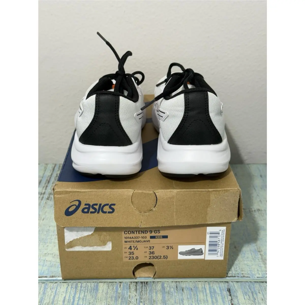 Asics shoes - ASICS Contend 9 GS - Contend - White 1