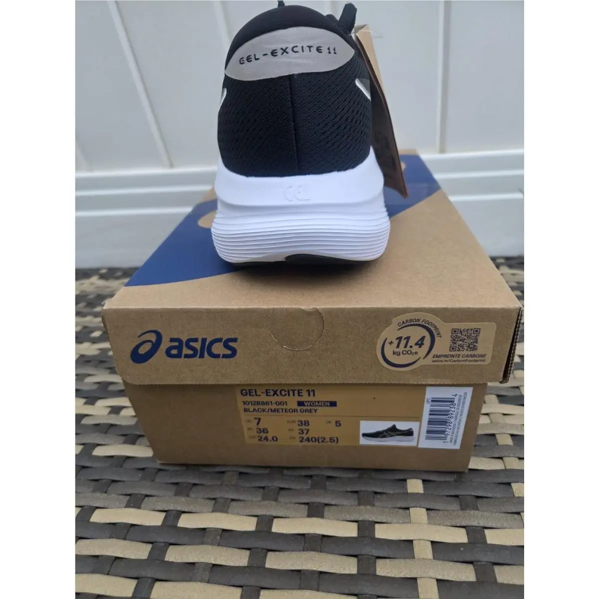Asics shoes - Asics Gel Excite 11 - Gel Excite - 1012B861-001 - Black (UPC: 197298892384) 2