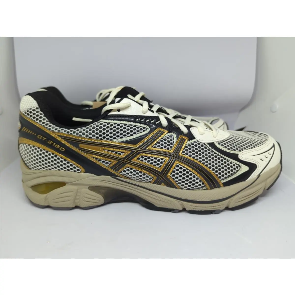 Asics shoes - ASICS GT 2160 - 1203A275-114 - Cream/Pure Gold (UPC: 197298802543) 0