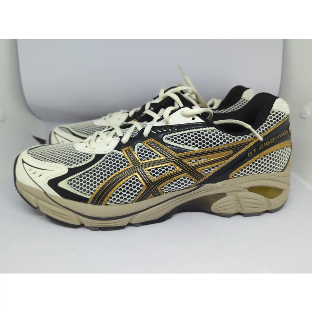 Asics shoes - ASICS GT 2160 - 1203A275-114 - Cream/Pure Gold (UPC: 197298802543) 3