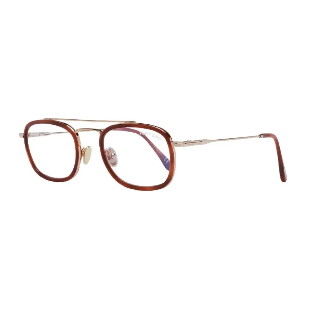 Tom Ford TF5677-B 053 Square Dark Havana 50 mm Men`s Eyeglasses Frame