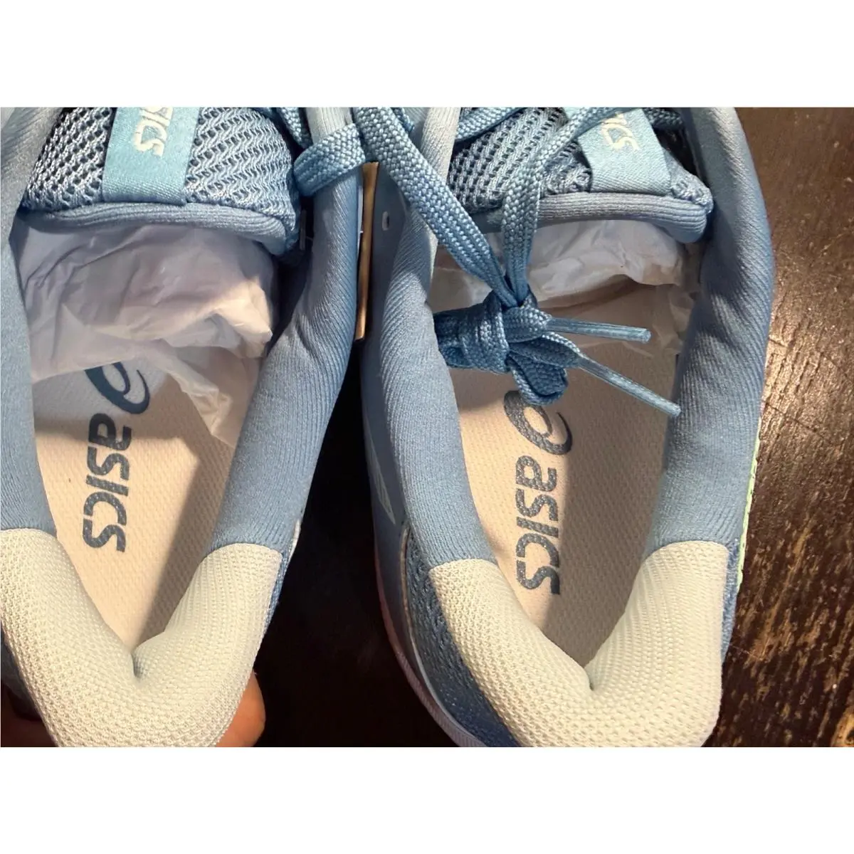 Asics shoes - Blue, Green, White 10