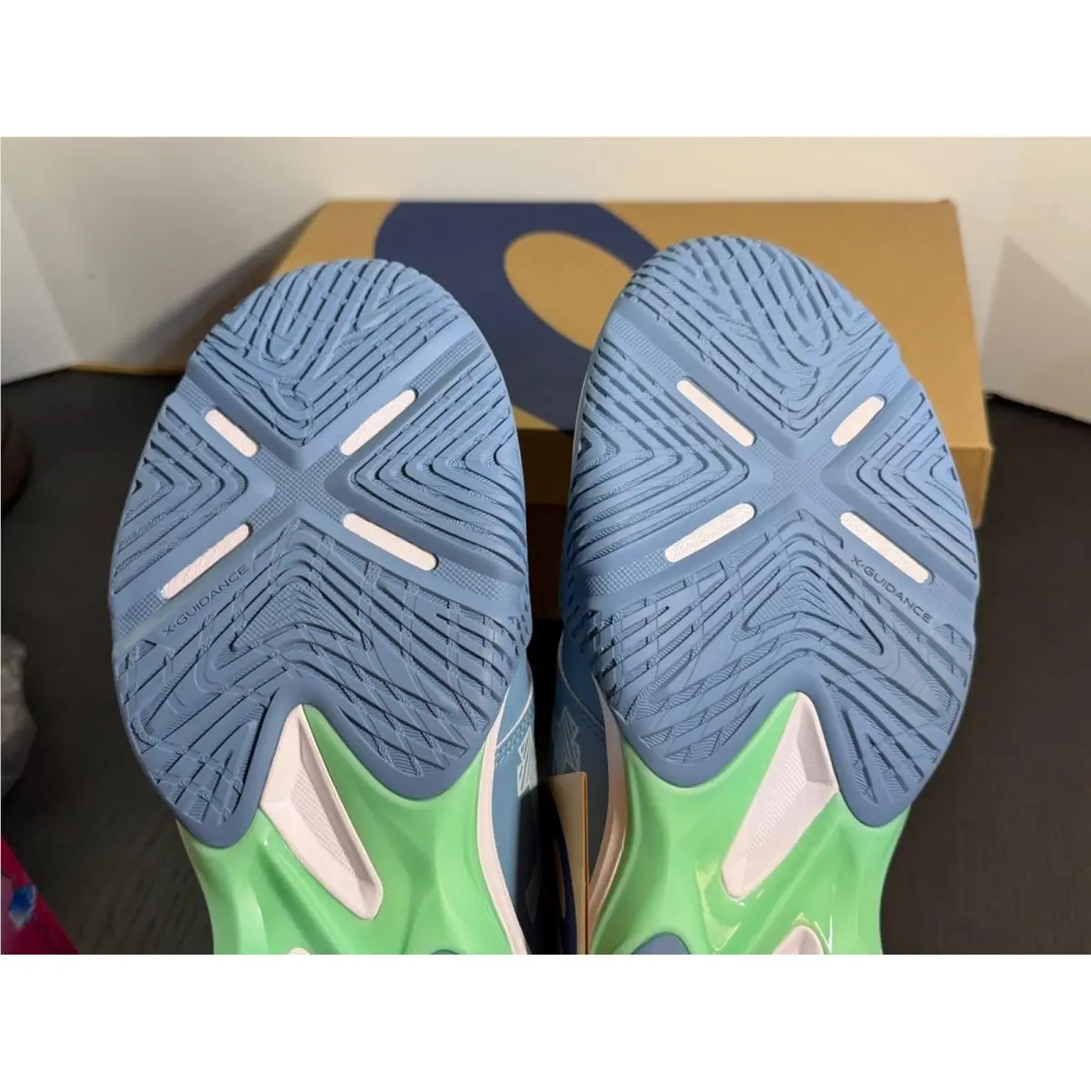 Asics shoes - Blue, Green, White 14