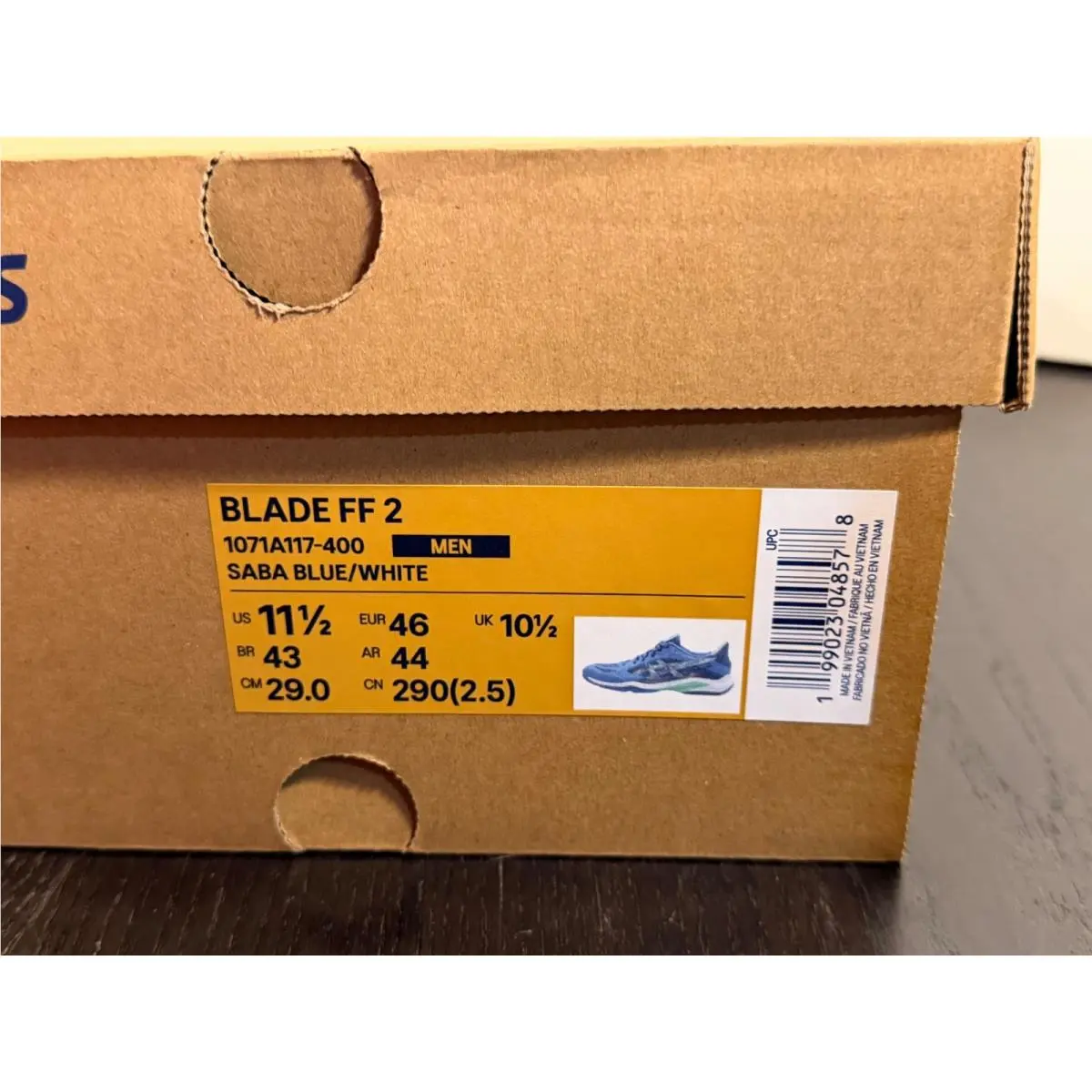 Asics shoes - Blue, Green, White 17