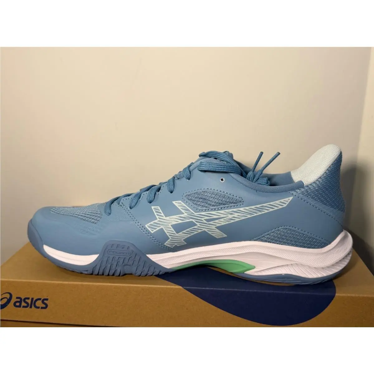 Asics shoes - Blue, Green, White 6