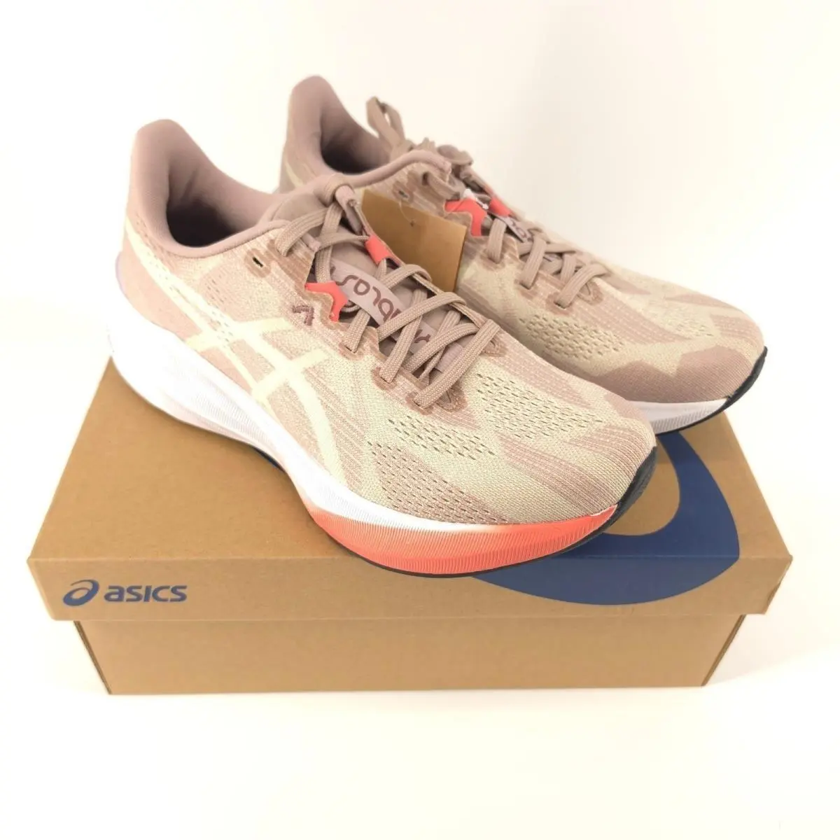 Asics Womens Dynablast 5 Running Shoes Size 9 Fawn/oyster White