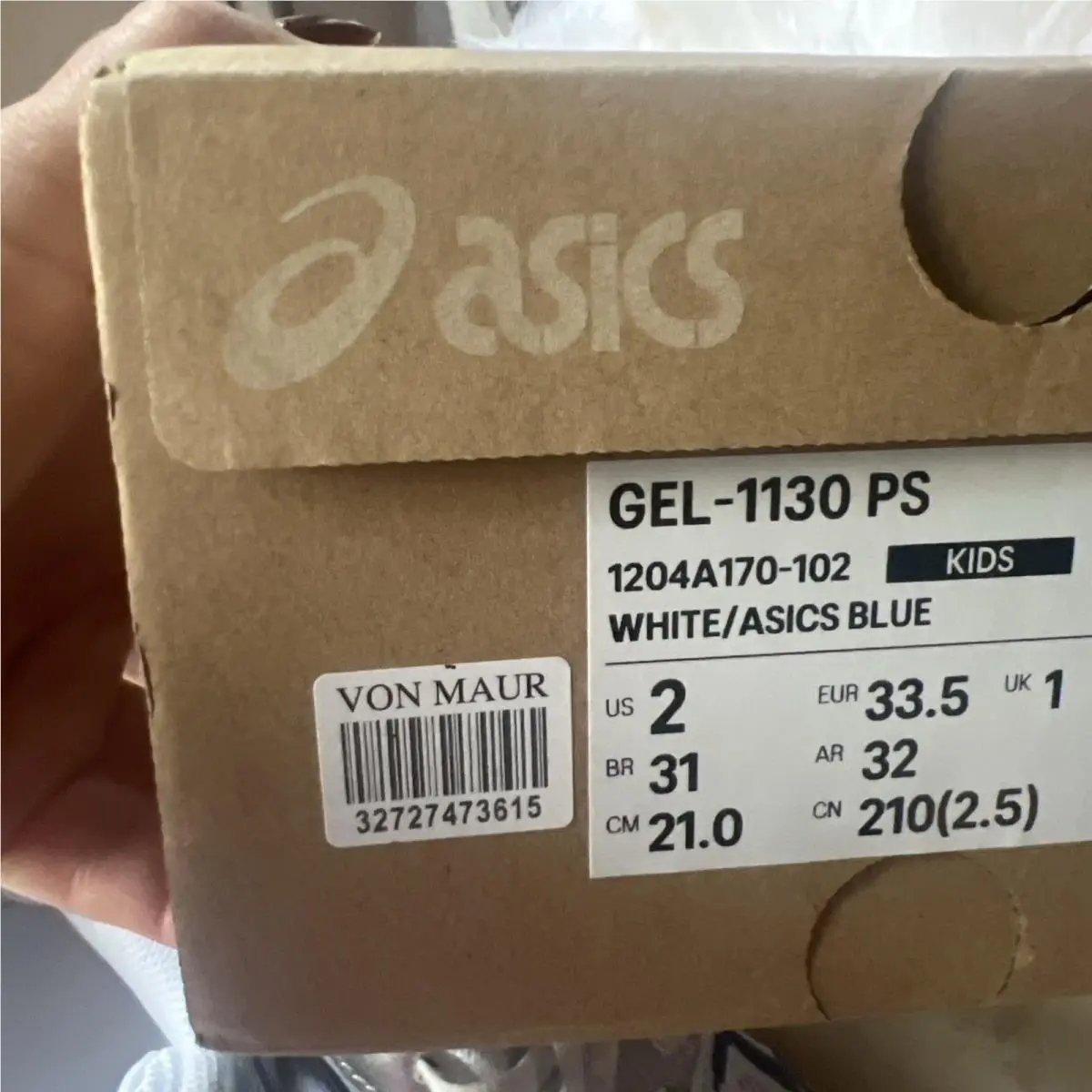 Asics shoes - Gel-1130 GS - White 17