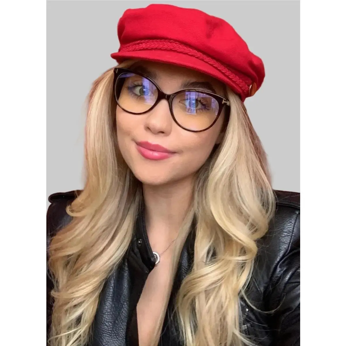 Tom Ford FT 5598 052 Blue Light Block Oversized Cat Eye Women`s Eyeglasses