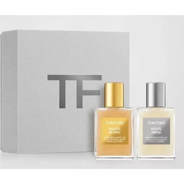 Tom Ford Soleil Blanc Shimmering Body Oil Duo Blanc Neige 1.5oz/45mL Each