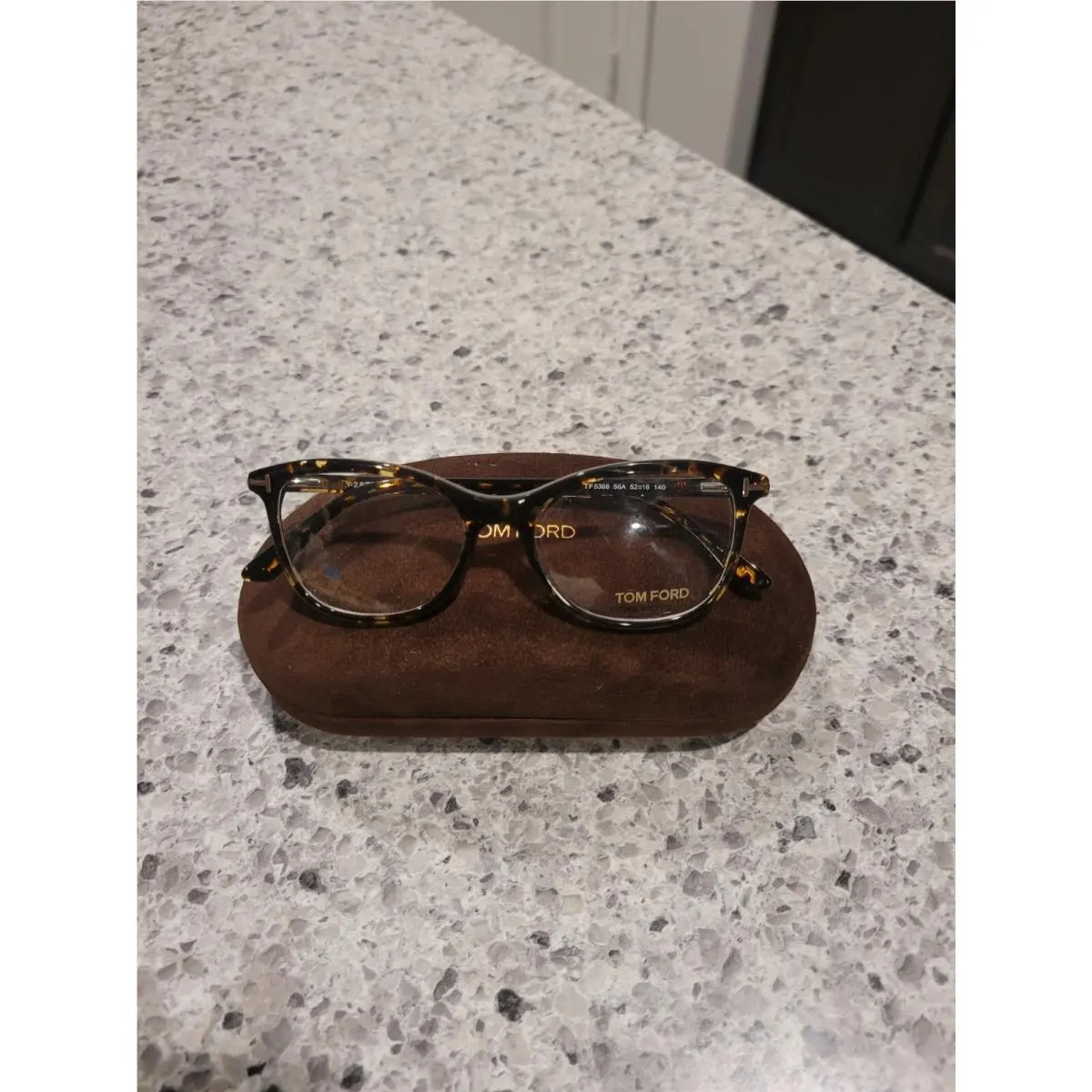 TF5388 Women’s Eyeglasses Frame Tortoise 52-16-140 w/ Case by Tom Ford