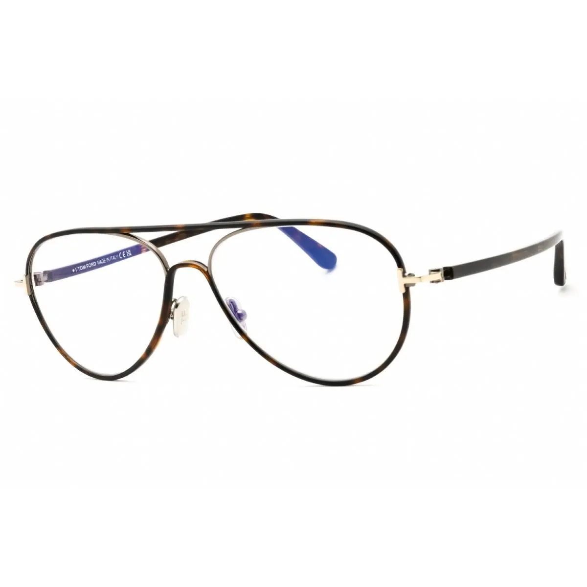 Tom Ford TF5897-052-57 Eyeglasses Frame Size 57mm 15mm 140mm Havana Women 88921
