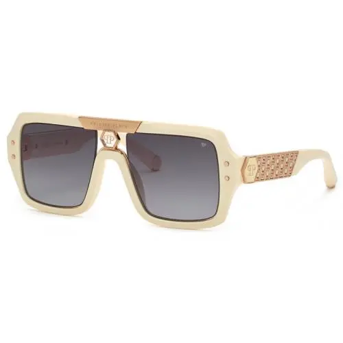 Men`s Sunglasses SPP079 09ZQ Ivory Retail w Box Case by Philipp Plein
