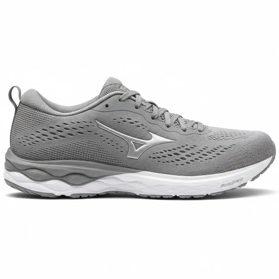 Mizuno Wave Revolt 2 Mens Size 11 Running Shoes Sneakers Gray