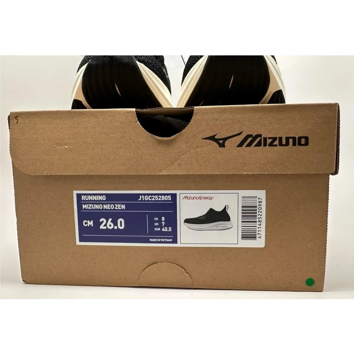 Mizuno shoes - Neo Zen - Neo Zen - J1gc252805 - Black (UPC: 4711485220963) 1