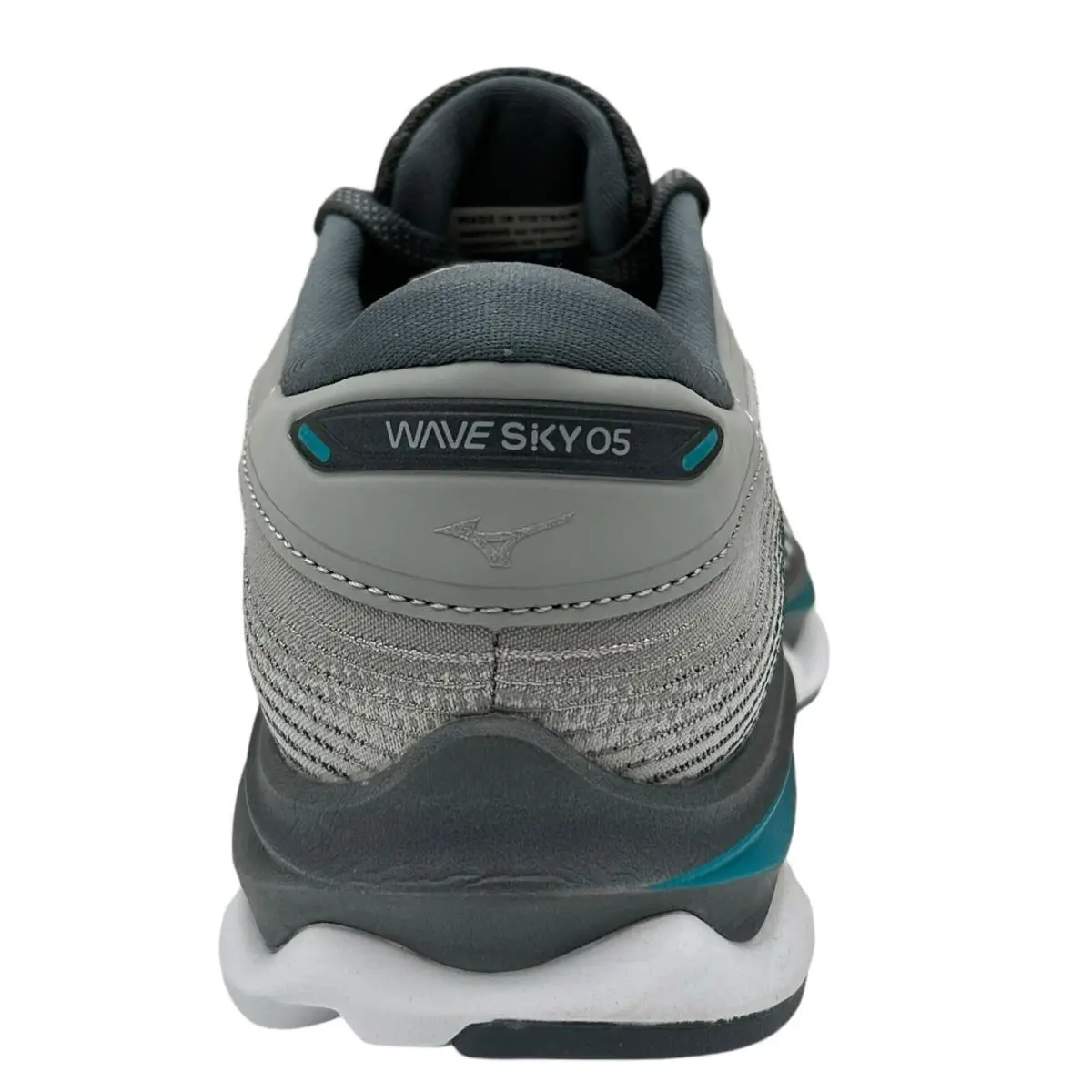 Mizuno shoes - Mizuno Wave Sky - Wave Sky - Enerzy - Gray/White/Blue (UPC: 889961465024) 6