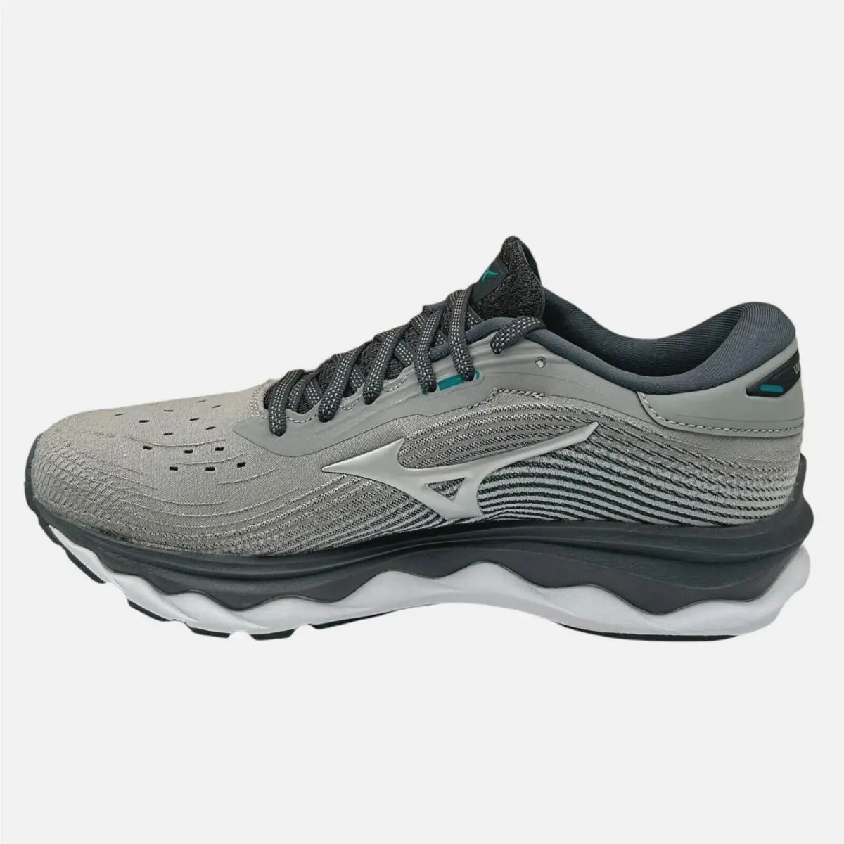 Mizuno shoes - Mizuno Wave Sky - Wave Sky - Enerzy - Gray/White/Blue (UPC: 889961465024) 3