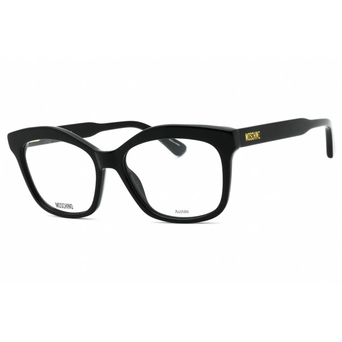 Moschino MOS606-807-53 Eyeglasses Frame Size 53mm 16mm 140mm Black Women 716736