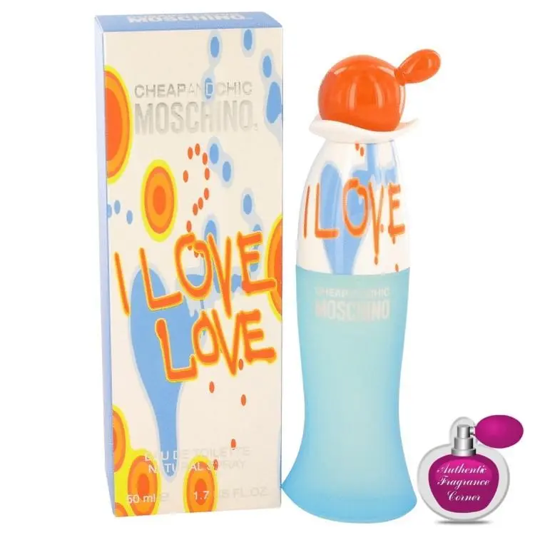 I Love Love  1.7 oz 50 ml Edt Eau De Toilette Spray For Women by Moschino