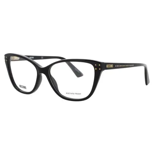 Moschino MOS583-807-54 Eyeglasses Eye Glasses 807 Black 54mm