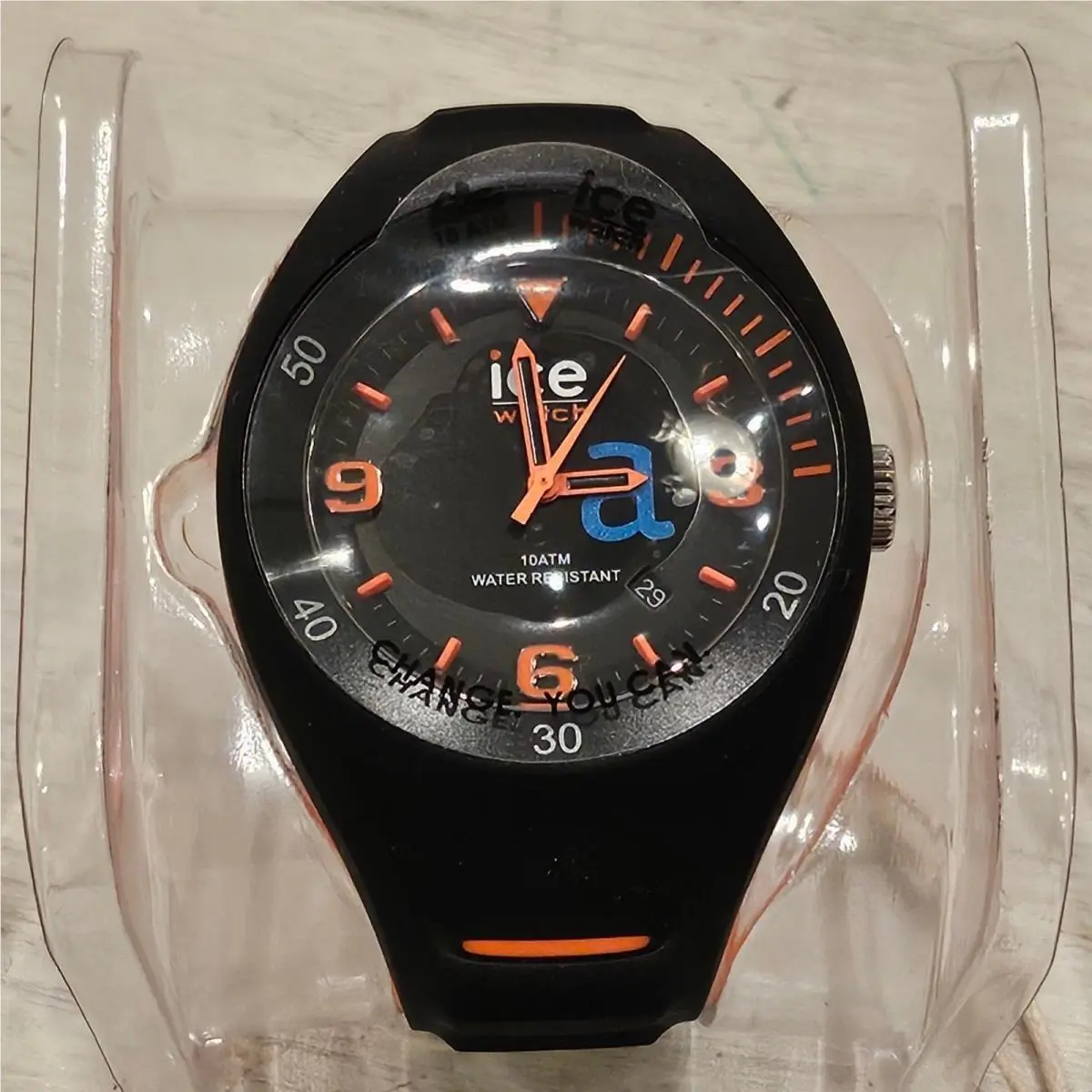 Ice-watch P. Leclercq Men`s 42 mm Quartz Watch - 22mm Silicone Band