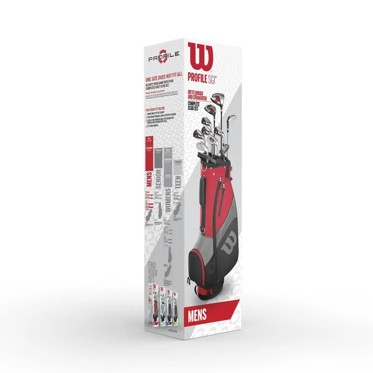 Wilson  - regular - regular - WGGC67000 - Black, Lie Angle: Red (UPC: 0887768760625) 2