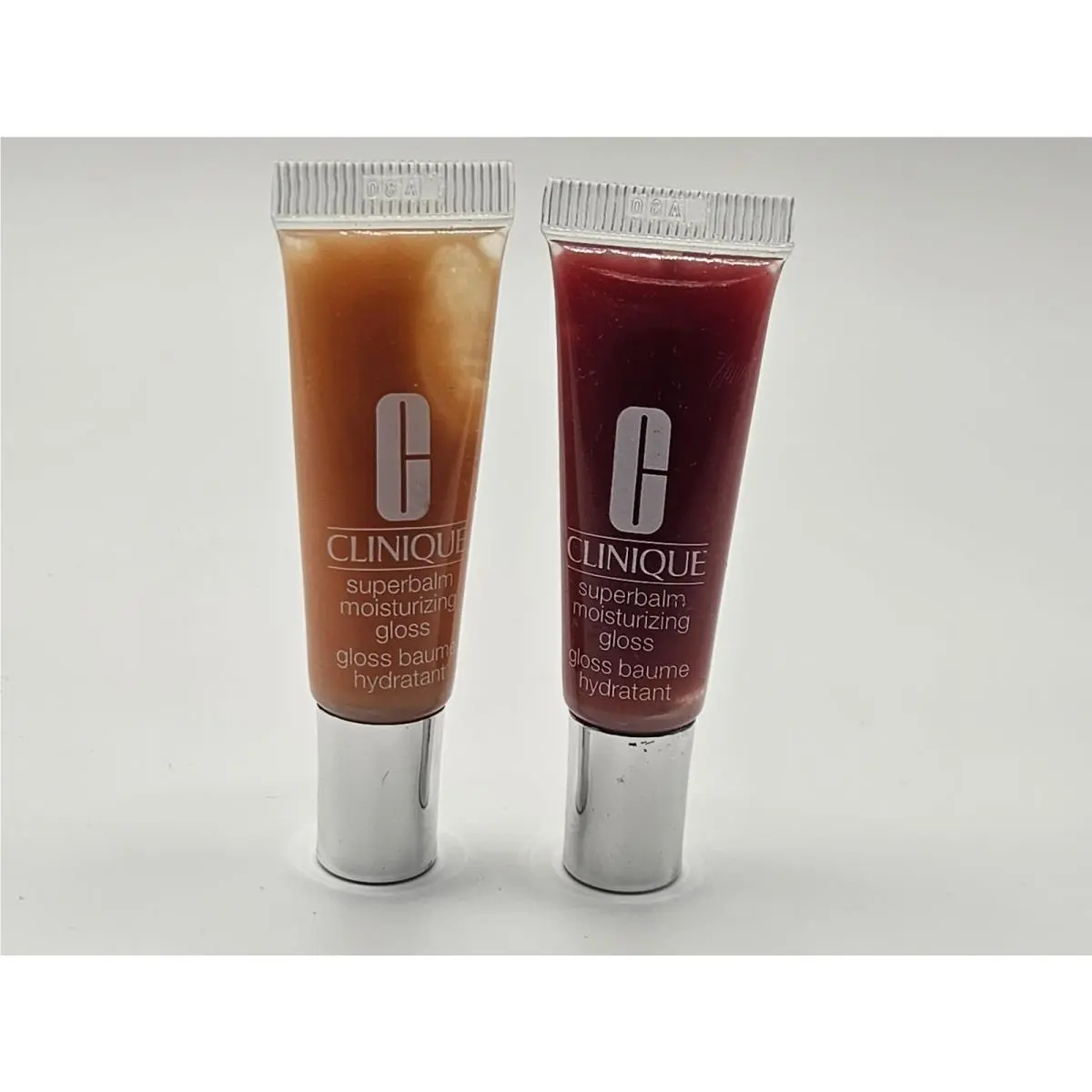 2  Superbalm Moisturizing Gloss 09 Currant 01 Apricot 7ml Gwp by Clinique
