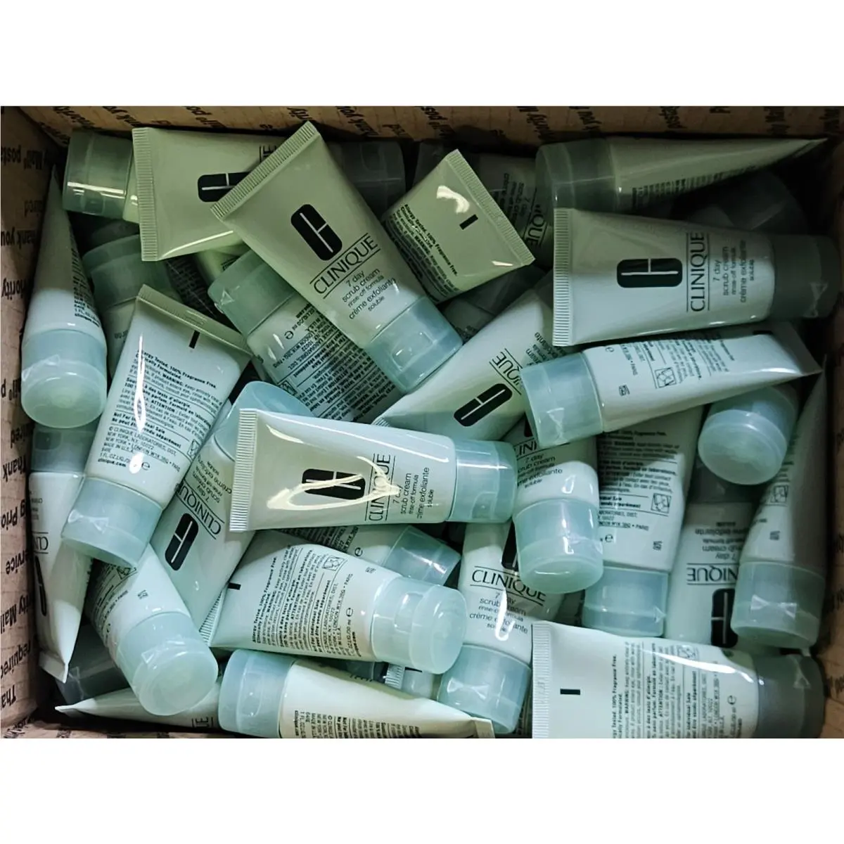 50x  7 Day Scrub Cream Rinse-off Formula 1 oz Travel Size Gwp 50oz Total by Clinique