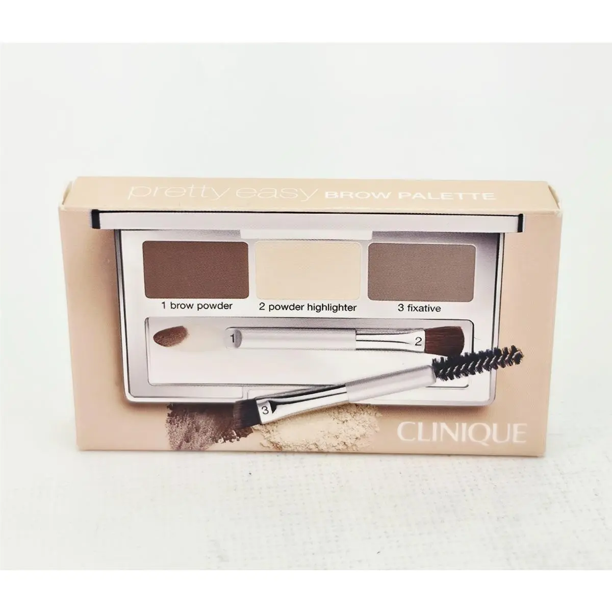 Pretty Easy Brow Palette Powder Highlighter Fixative by Clinique