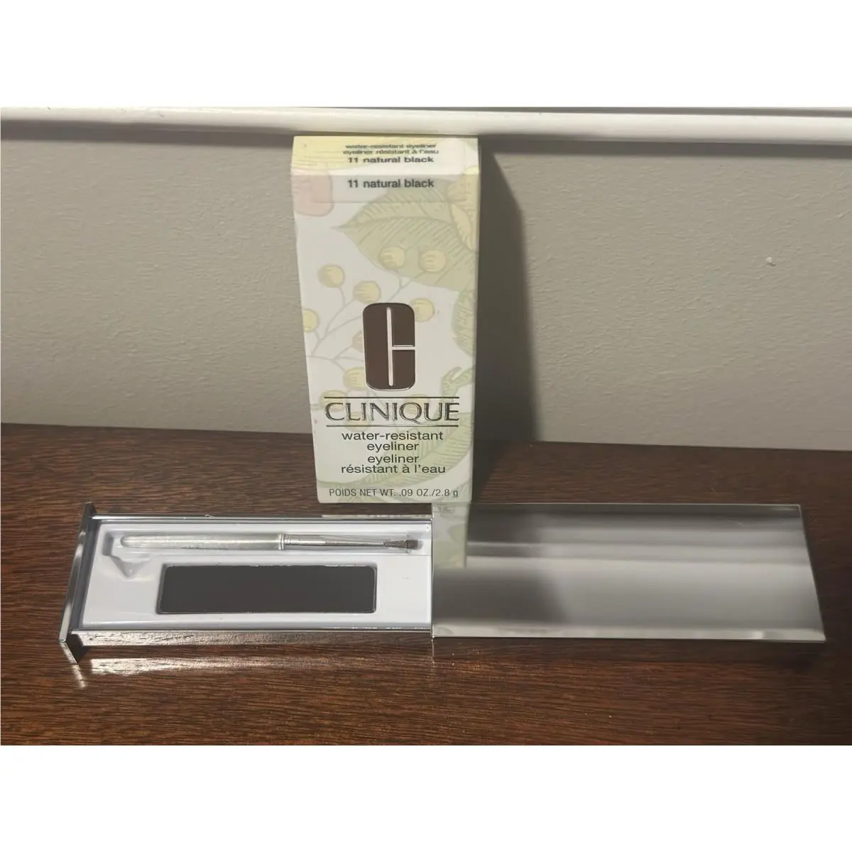 Clinique Water Resistant Eyeliner 11 Natural Black .09 oz 2.8g Cosmetic