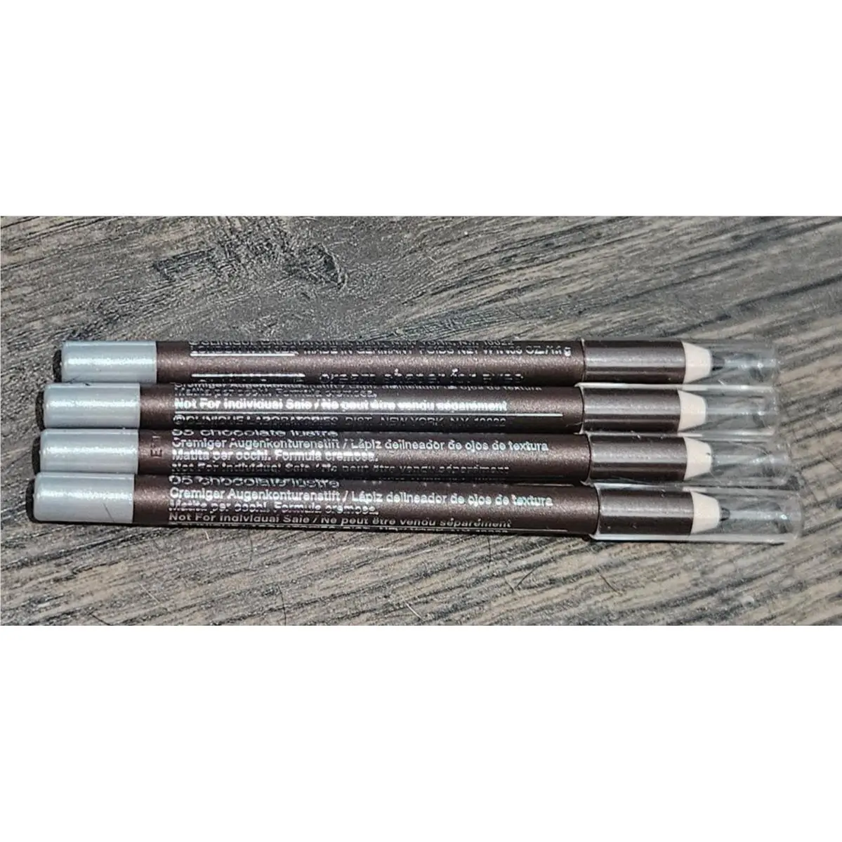 4 Clinique Cream Shaper For Eyes 05 Chocolate Lustre Gwp Travel .03oz