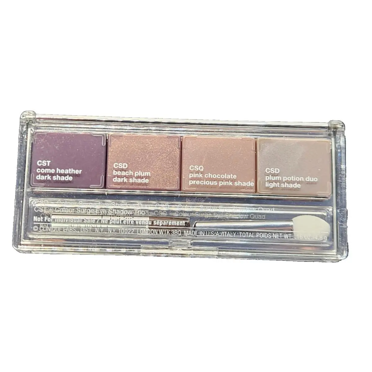 Come Heather Beach Plum Pink Chocolate Plum Potion Duo 4 Eyeshadow by Clinique