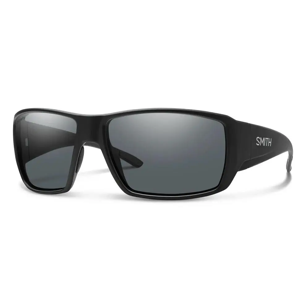 Smith Guide`s Choice Sunglasses Matte Black | ChromaPop Glass Polarized Black by Smith Optics