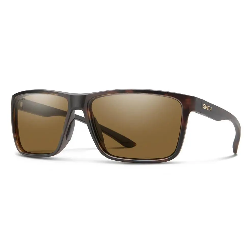 Smith Riptide Sunglasses Matte Tortoise | ChromaPop Polarized Brown by Smith Optics