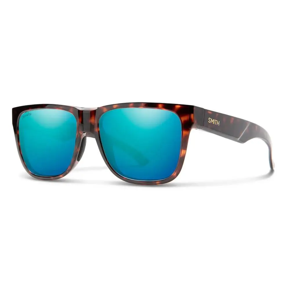 Smith Lowdown 2 Sunglasses Tortoise | ChromaPop Polarized Opal Mirror by Smith Optics