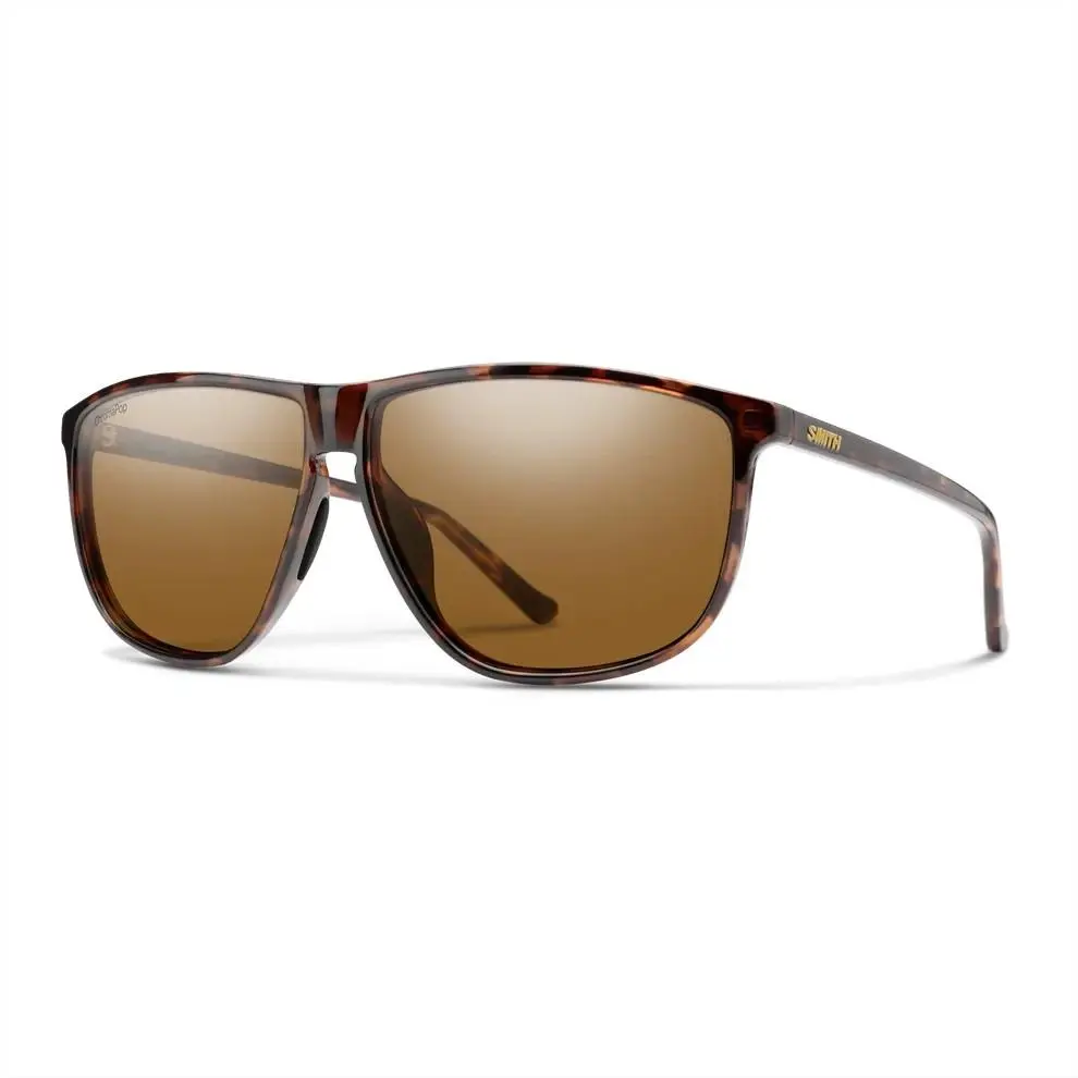 Smith Mono Lake Sunglasses Tortoise | ChromaPop Polarized Brown by Smith Optics