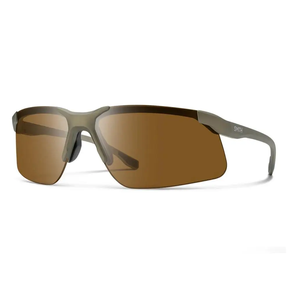 Smith Cipher Sunglasses Matte Olive Oil | ChromaPop Brown by Smith Optics