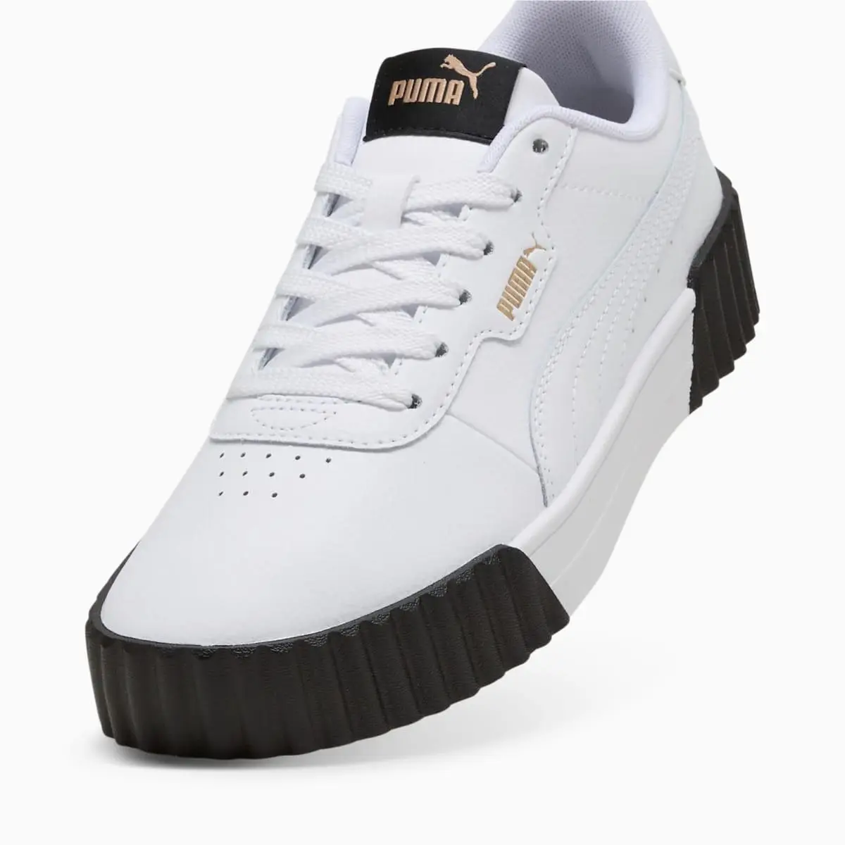 Puma shoes - PUMA WHITE/PUMA GOLD/PUMA BLACK 10