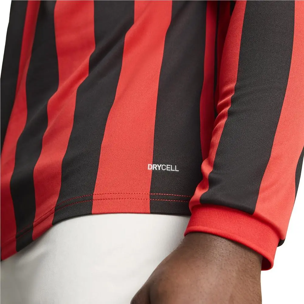 Puma clothing - PUMA Ac Milan 125Th Anniversary Authentic Replica Long Sleeve Jer - 77505204 - Black 5