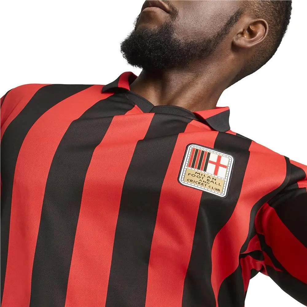 Puma clothing - PUMA Ac Milan 125Th Anniversary Authentic Replica Long Sleeve Jer - 77505204 - Black 11