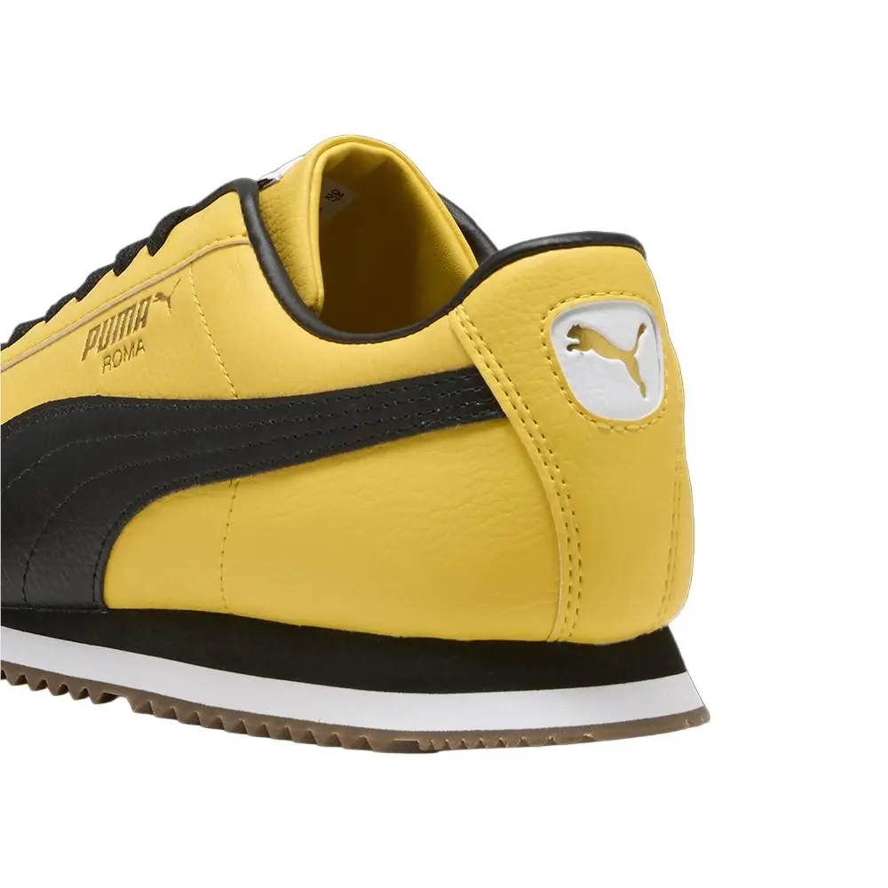Puma shoes - PUMA Roma 24 Standard Lace Up - 39686813 - Yellow 5