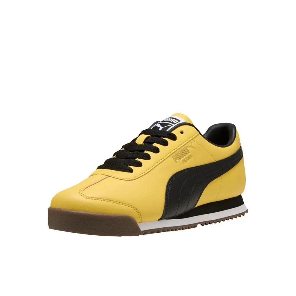 Puma shoes - PUMA Roma 24 Standard Lace Up - 39686813 - Yellow 8