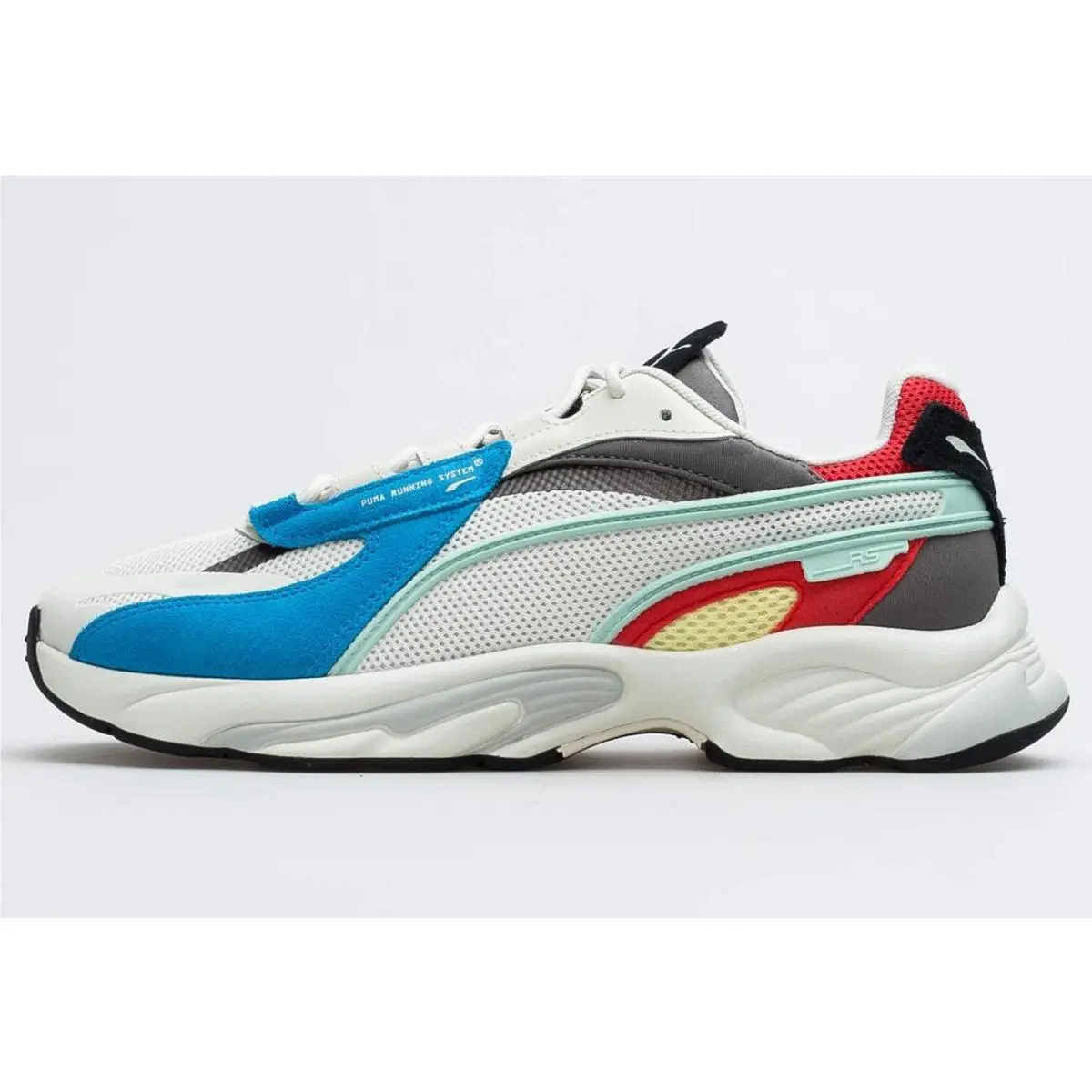 Puma shoes - PUMA RS - 375152-02 - White/Vaporous Grey/Energy Blue 8