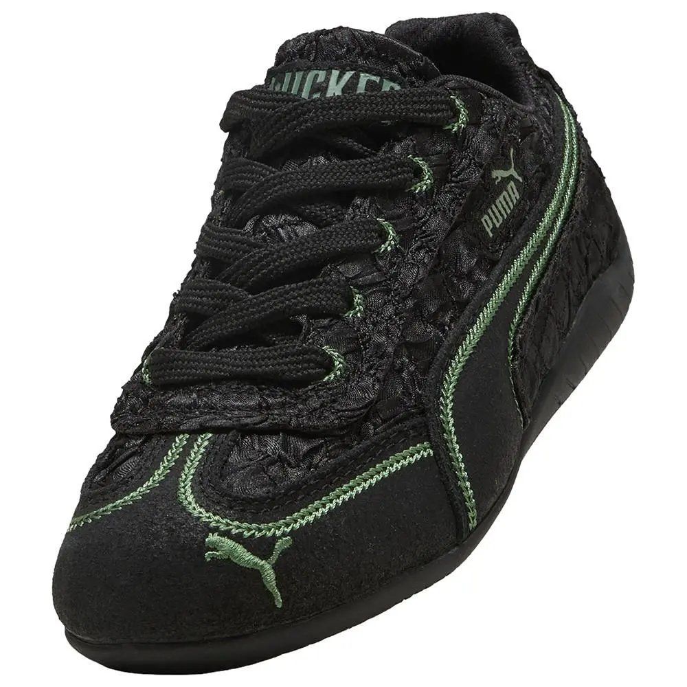 Puma shoes - PUMA  X Wicked Speedcat Elphie Lace Up  Youth - 40713901 - Black 12