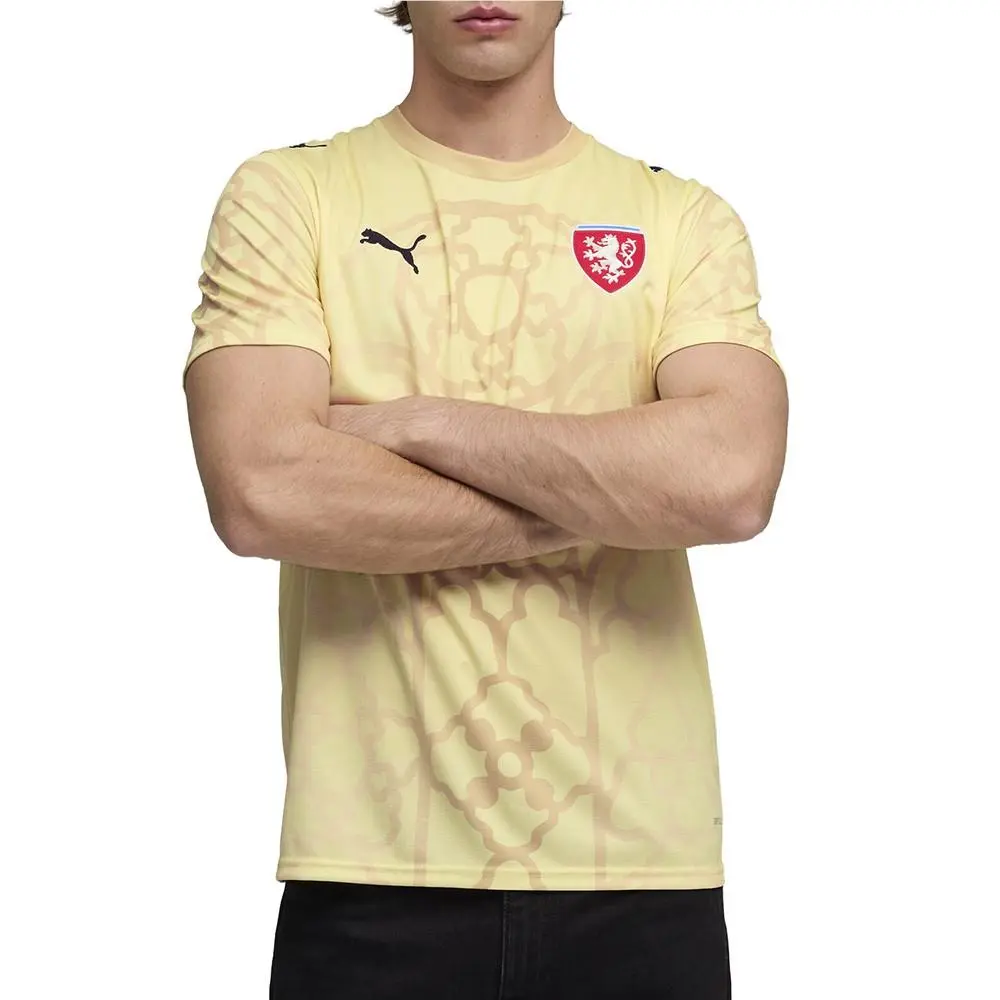 Puma clothing - PUMA  X Czechia X Salehe Bembury Goalkeeper Jersey - 78709684 - Yellow 1