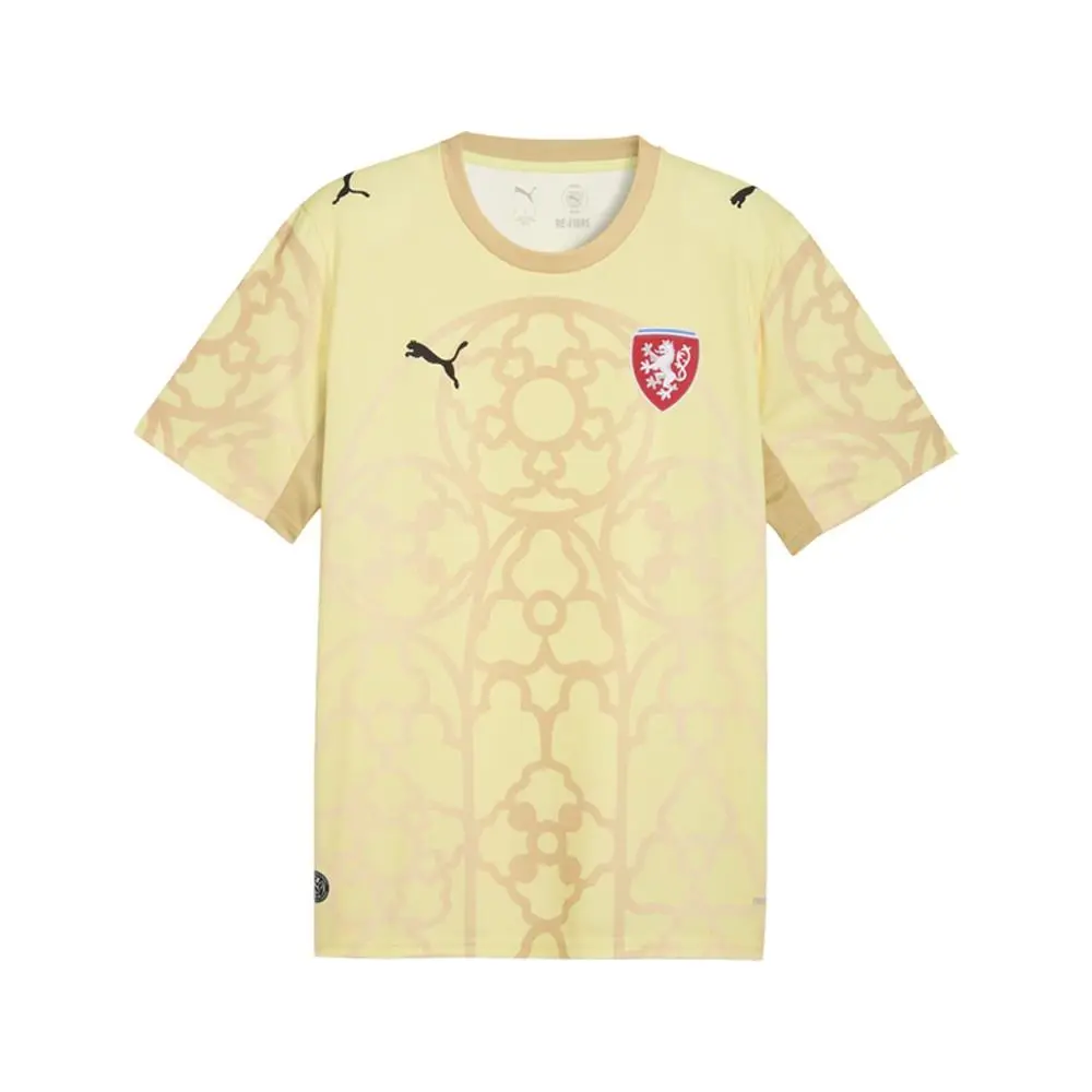 Puma clothing - PUMA  X Czechia X Salehe Bembury Goalkeeper Jersey - 78709684 - Yellow 6