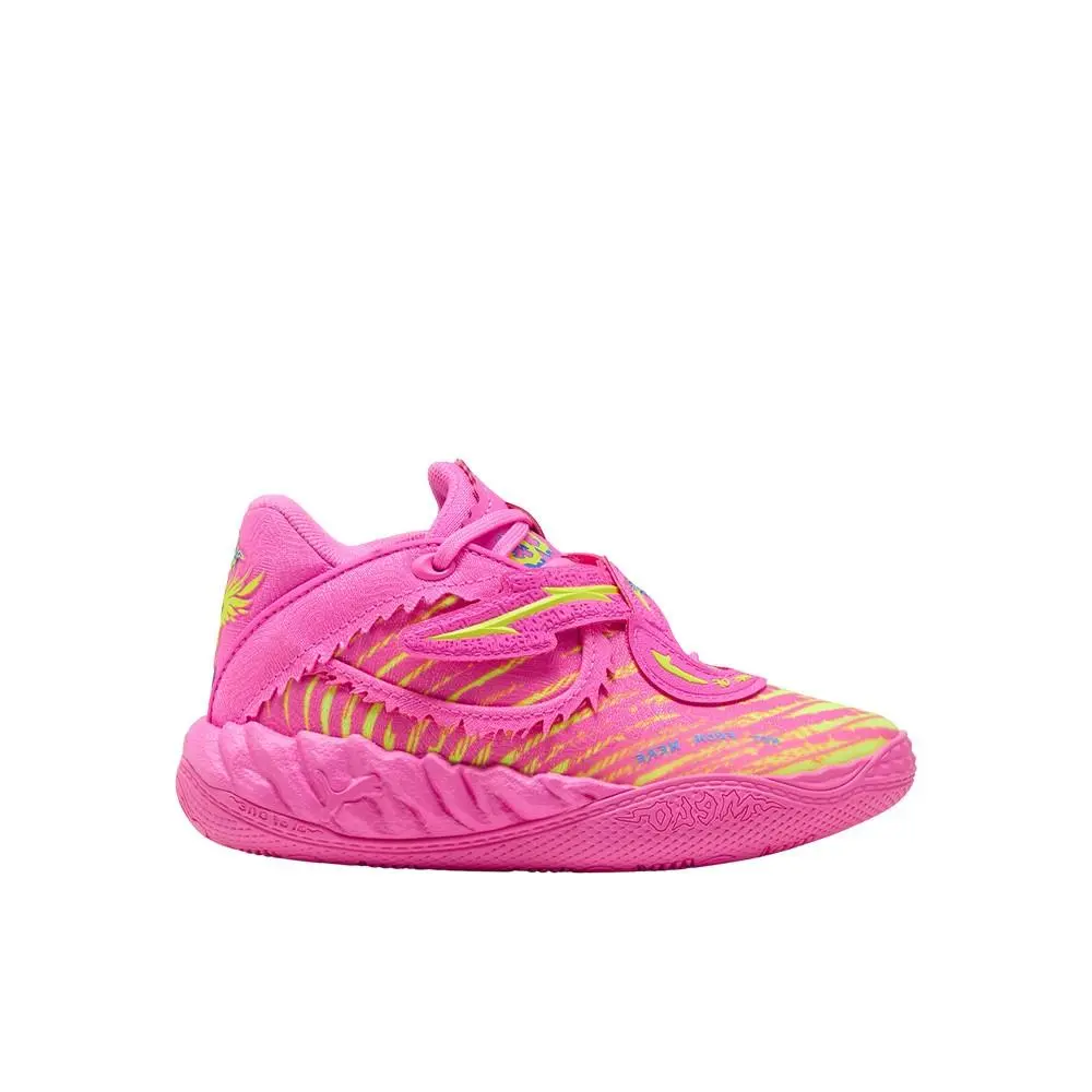 Puma Mb.05 Showtime Basketball Youth Boys Pink Sneakers Athletic Shoes 31361701 - Pink