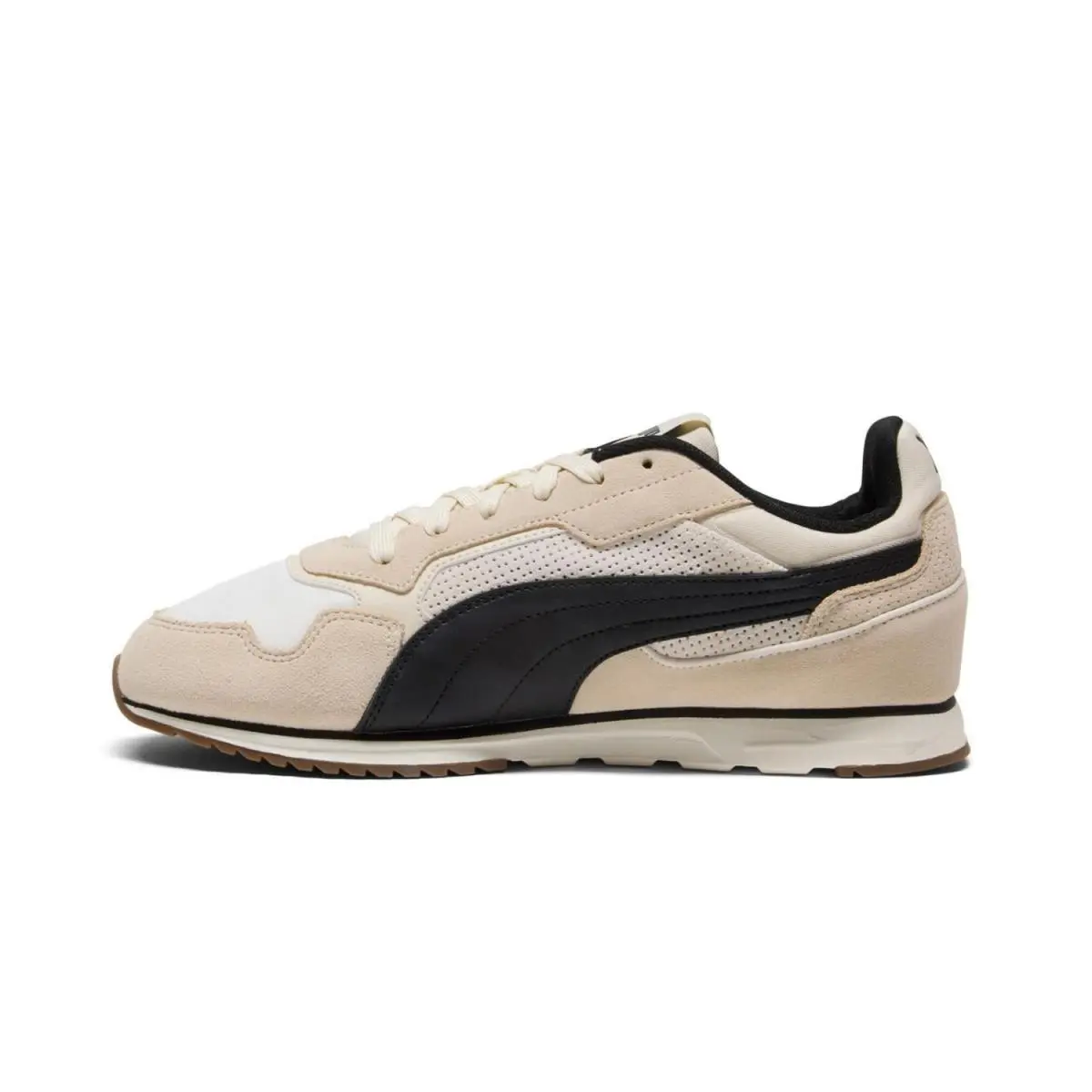 Men`s ST Miler Shoes Alpine Snow-black-black Alpine Snow/puma Black/puma by Puma