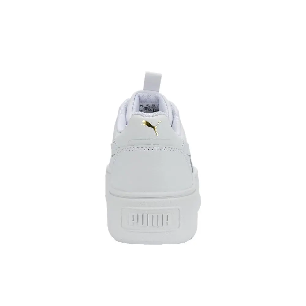 Puma shoes - PUMA Karmen Rebelle Cout Perforated Platform - 38721201 - White 4